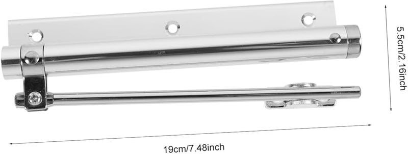قطعتان من مخفف الباب الهيدروليكي الثقيل زنبرك مخفف للإغلاق التلقائي لليد اليمنى واليسرى - Image 3