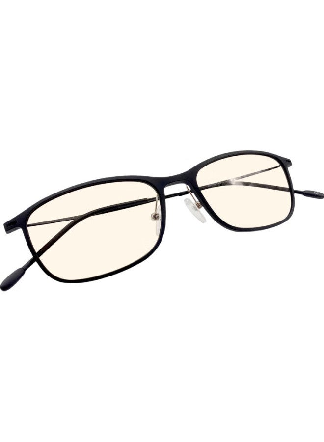 Quark Blue Light Blocking Computer Glasses Uv Protection Anti Glare Lightweight Non-Prescription Eyewear For Men And Women 106C1 - Image 3