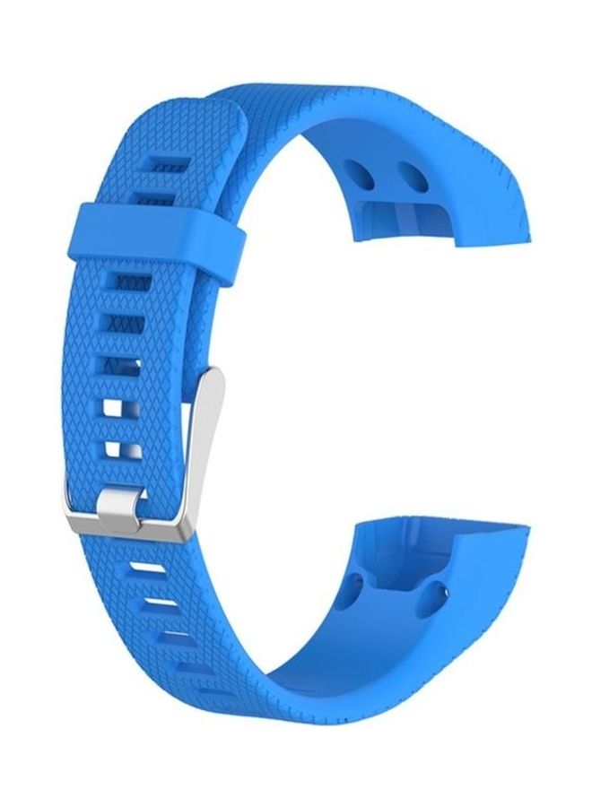 NIBEMINENT Smart Watch Silicone Wrist Strap Watchband for Garmin Vivosmart HR Blue - Image 2