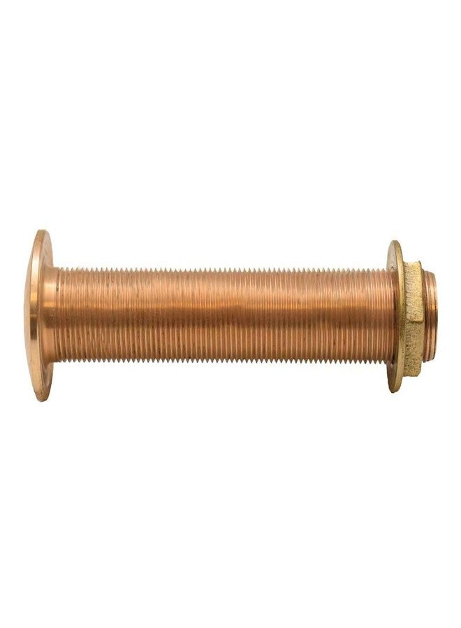 Perko 3/4" Thru-Hull Fittnig W/ Pipe Thread Bronze Extra Lo - Image 3