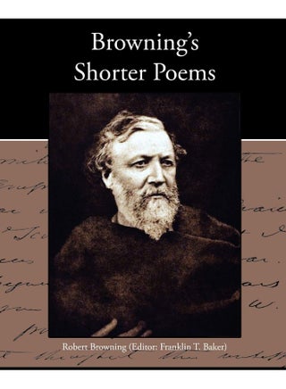 Browning's Shorter Poems - pzsku/Z2D4D6B71BE3EC3D2E0BAZ/45/1747742993/64c3c7d5-2178-4cf6-98f2-b00dbec1c016