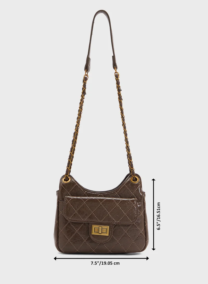 ELLA Women'S Crossbody With Chain Strap