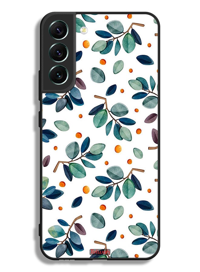 Tolwak Samsung Galaxy S22 Plus 5G Protective Case Cover Leaves - Image 3