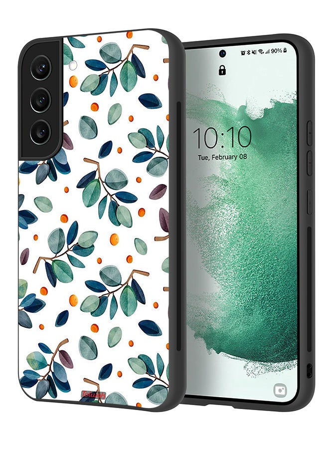 Tolwak Samsung Galaxy S22 Plus 5G Protective Case Cover Leaves - Image 1