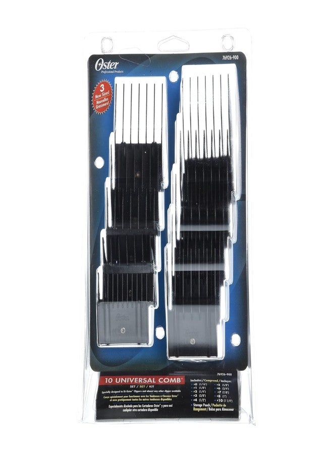 Oster Professional Universal Combs Pouch Set (10 Count) - Image 2