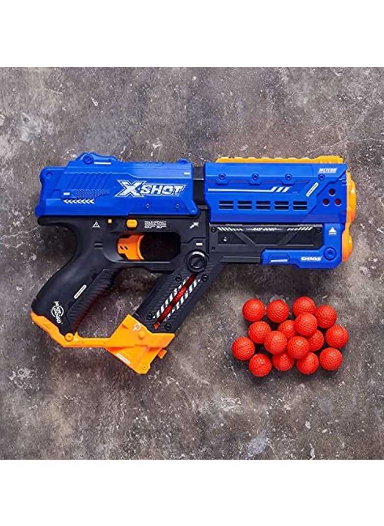 Green Tiger - X-SHOT | Chaos Meteor Blaster with 12 Dart Balls - Image 1
