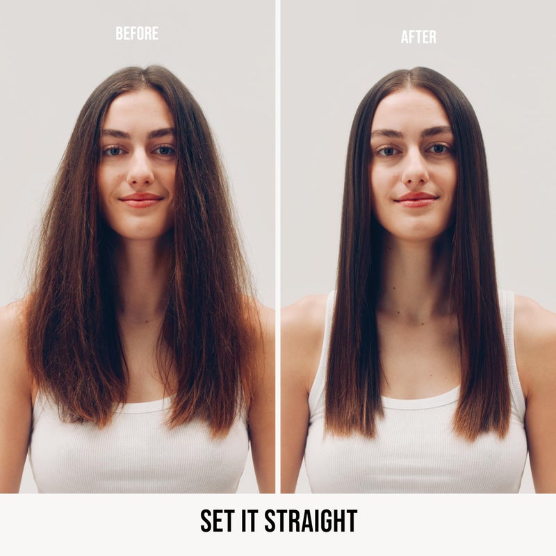 AG Care Set It Straight Argan Straightening Lotion, Smooth Hair and Fight Frizz, Argan-Infused, 5 Fl Oz - Image 1