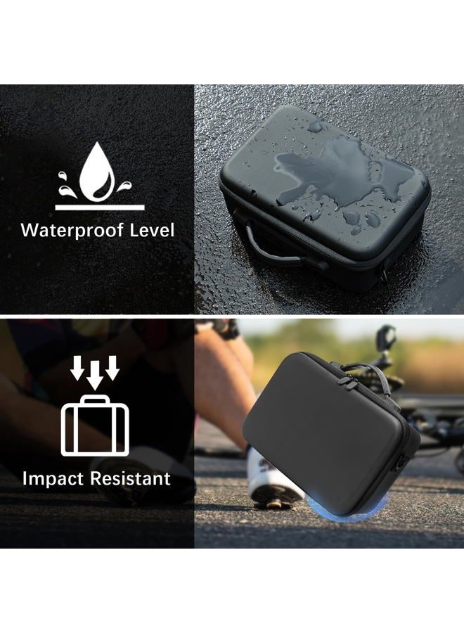 FPVtosky Case for DJI Flip, Portable PU Waterproof Case with Shoulder Strap Bag for DJI FLIP Drone and Battery Accessories (for DJI RC-N3 Controller) - Image 4