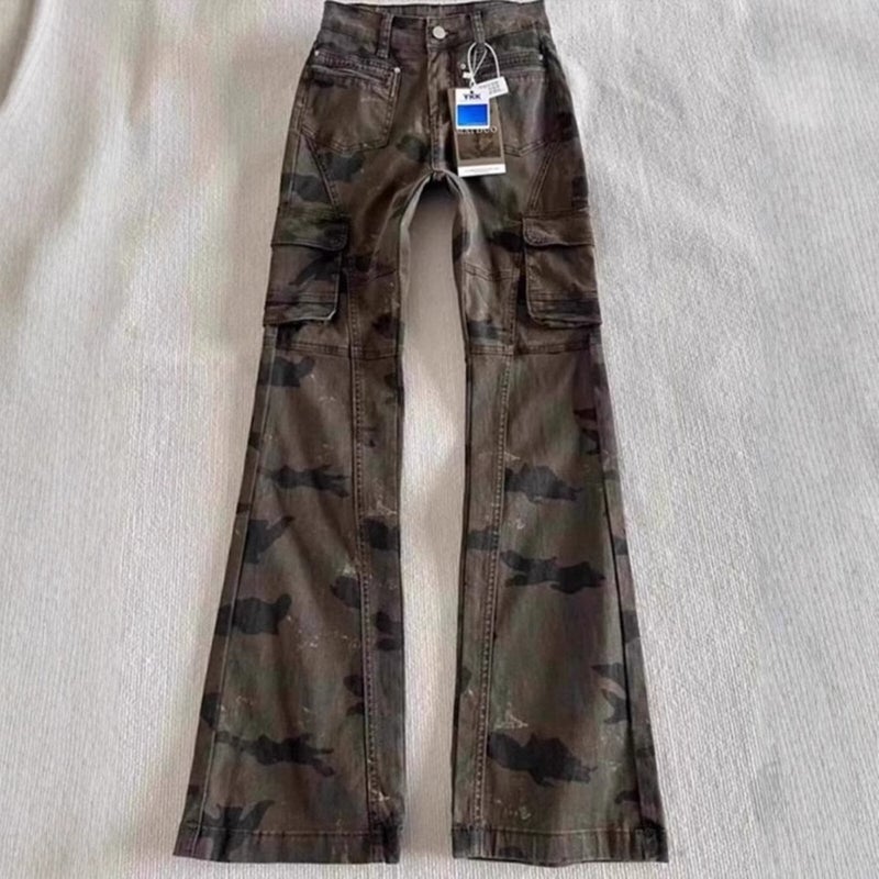 Unisex Classic Denim Jeans Loose Fit Daily Outdoor Wear - Image 2