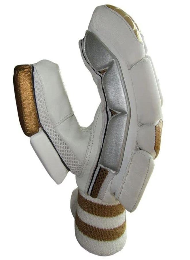 THRAX Gold Edition Cricket Batting Gloves Mens RH - Image 5