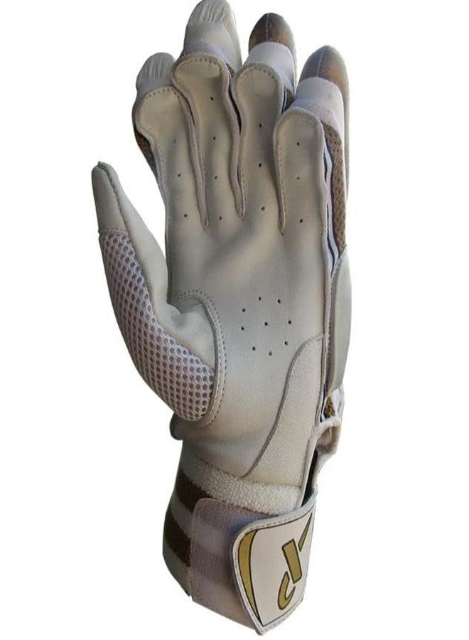 THRAX Gold Edition Cricket Batting Gloves Mens RH - Image 4