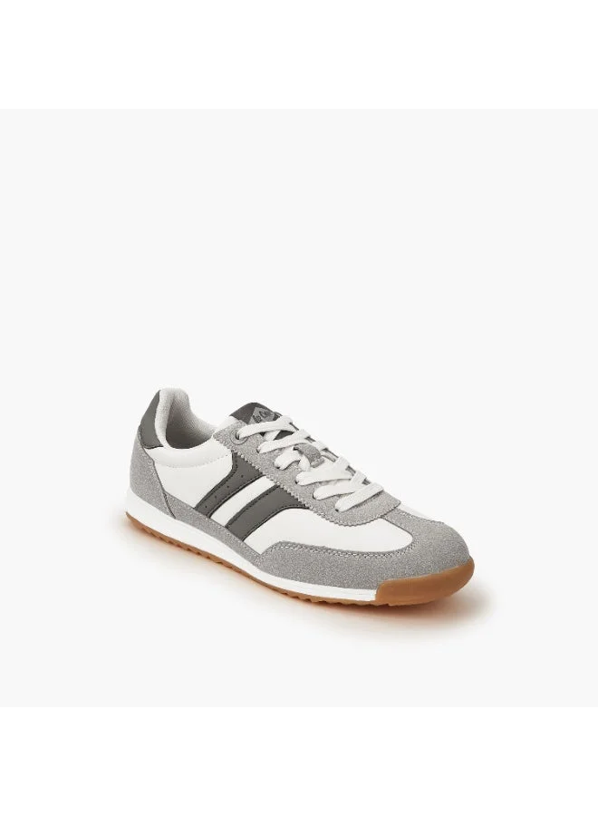 لي كوبر حذاء رياضي نسائي بأربطة وتفاصيل دانتيل