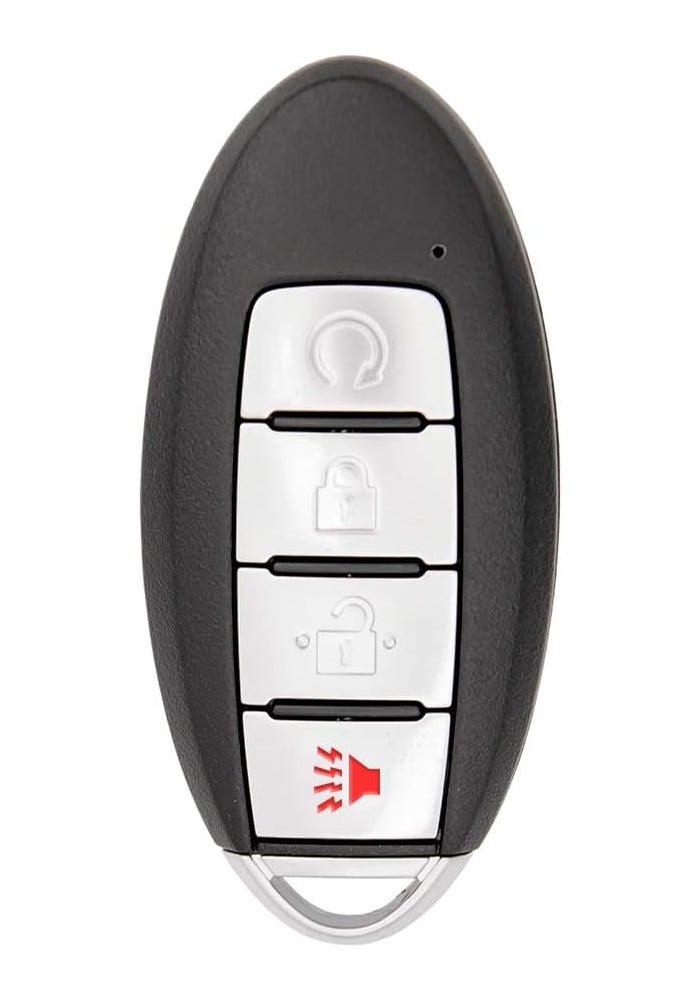 Keyless2Go Replacement 4 Button Proximity Smart Key for Nissan KR5TXN7 285E3-9UF5B - Image 1