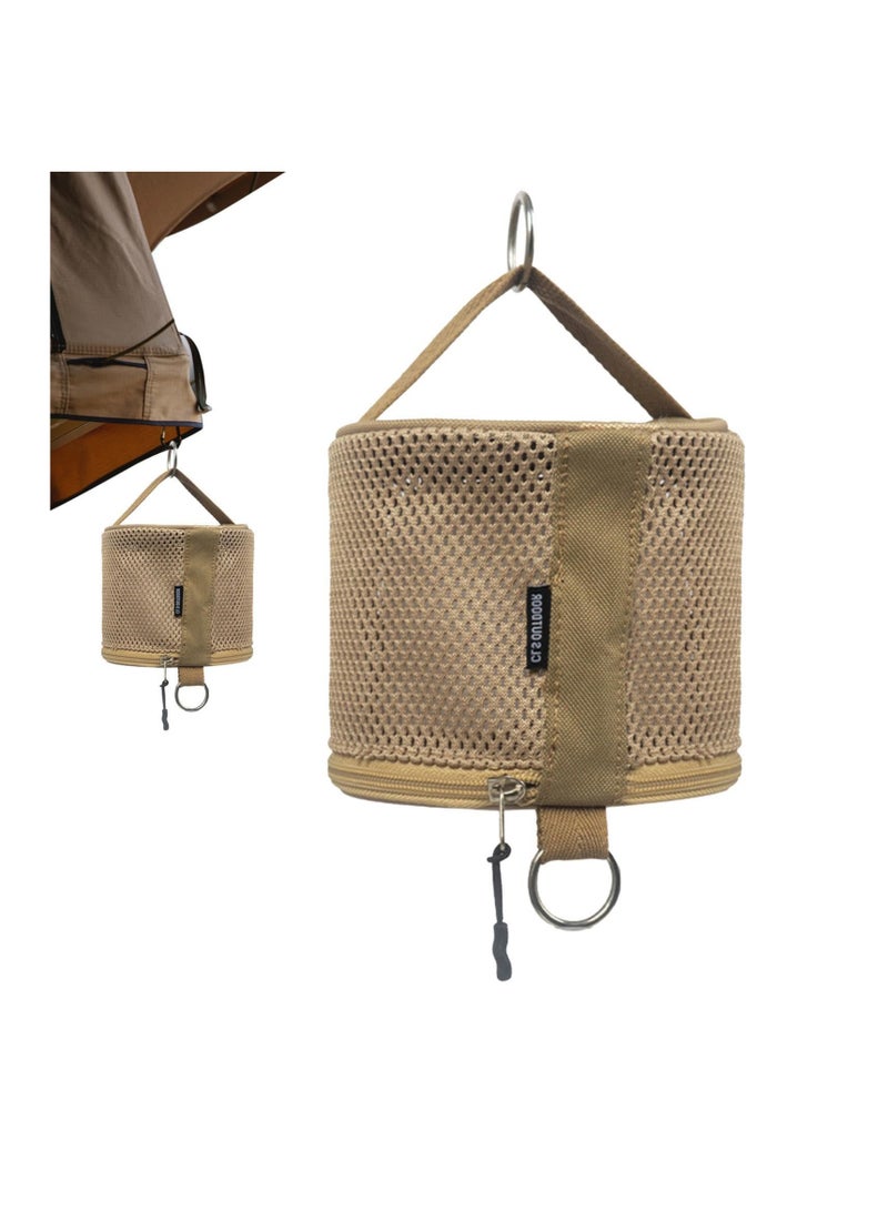 Excefore Travel Toilet Paper Holder, Portable Toilet Paper Holder, Carrying Case for Toilet Paper with Built-in Storage and Hanging Hook, On-The-go Toilet Paper Holder for Camping and Outdoor Activities  - Image 1