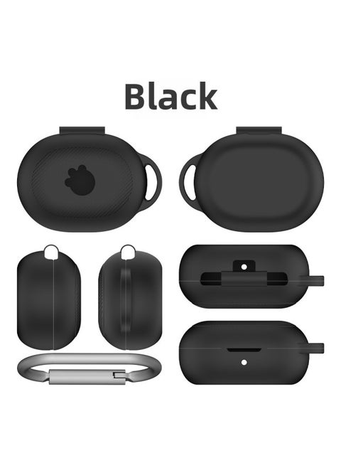 For Cyrus SteelSeries Arctis GameBuds Ice Game Bean Bluetooth Headset Protective Cover-Color:Black-Model:G107