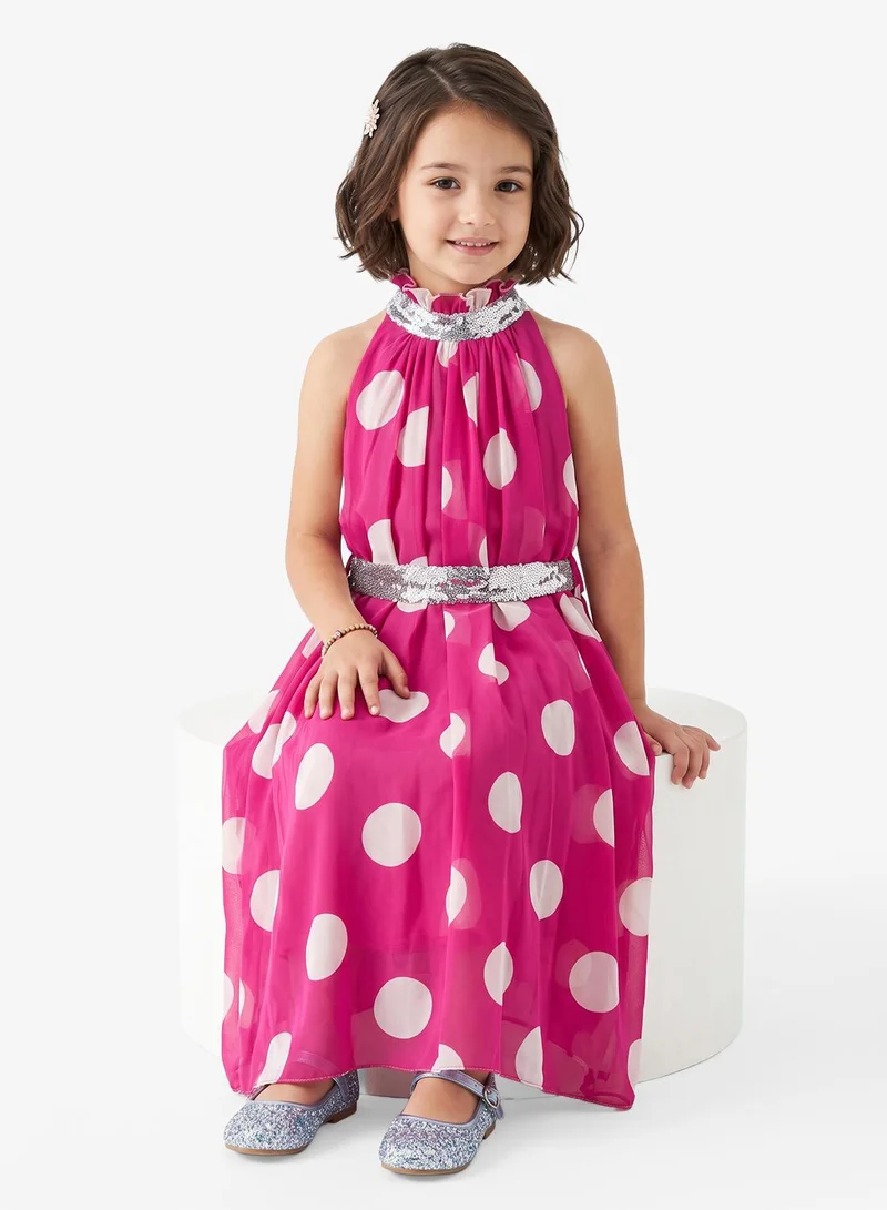 Little Golden Apple Little Polka Dots Dress