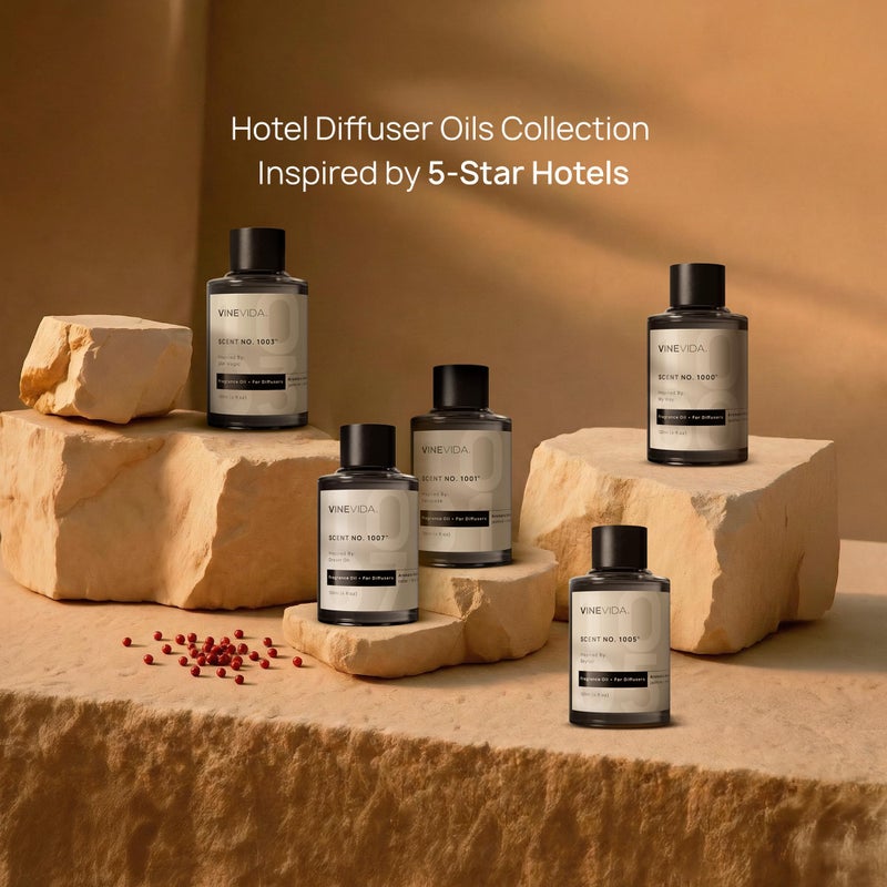VINEVIDA (4oz) Hotel Fragrance Diffuser Oil - Hotel Scents Diffusers for Home - Cold Air Diffuser Oil - Hotel Scent Essential Oil - Scent No.1003 Inspired by W Hotel - Image 3