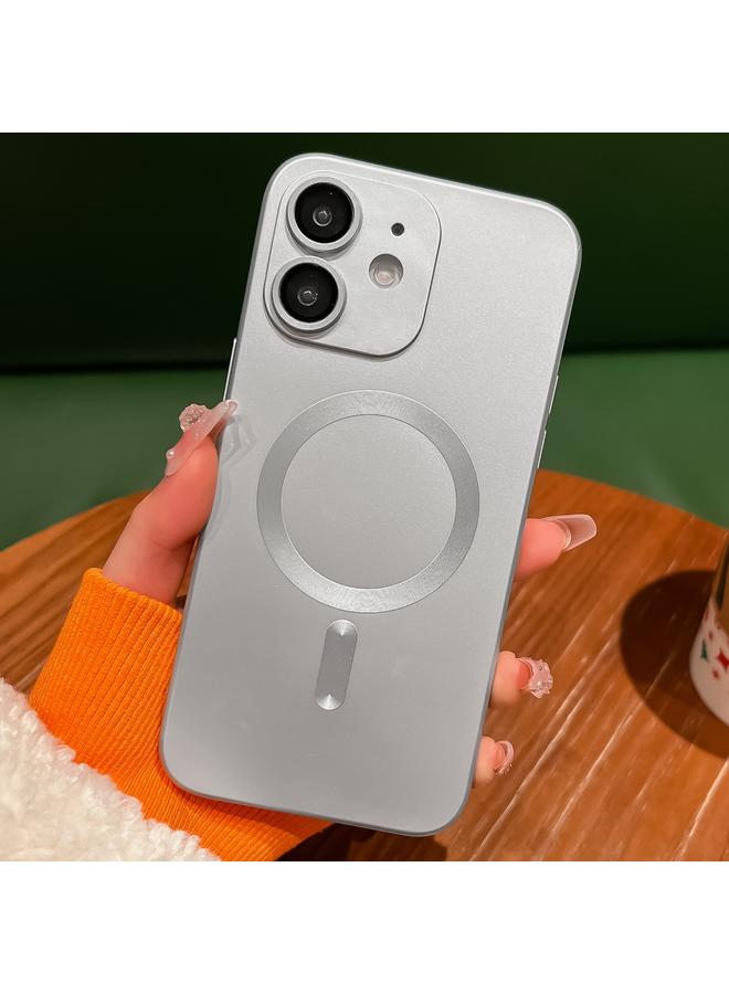 إيروريكس جراب هاتف iPhone 11 من Magsafe Liquid TPU مطلي بطلاء معدني - Image 1