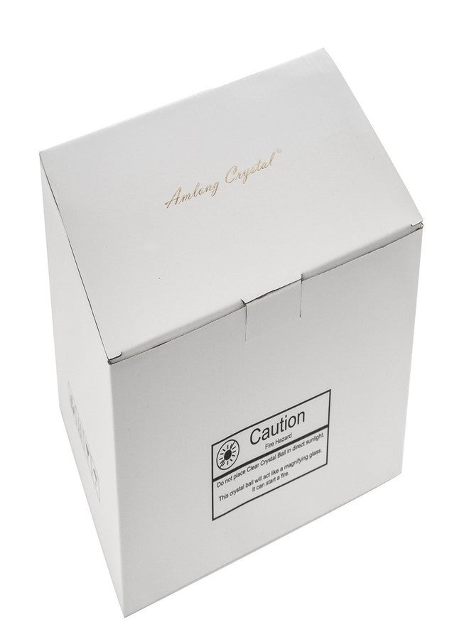 أملونج كريستال كرة كريستال كوارتز شفافة من أملونج، 110 مم - Image 4