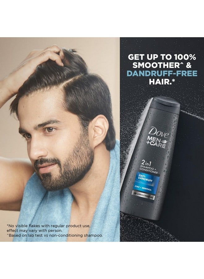 Dove Men+Care Anti Dandruff 2in1 Shampoo+Conditioner, 650 ml - Image 4