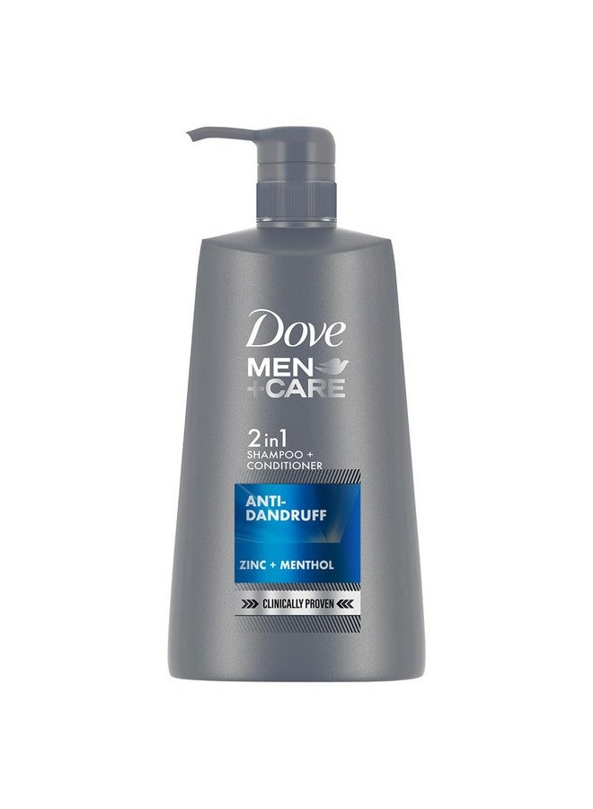 Dove Men+Care Anti Dandruff 2in1 Shampoo+Conditioner, 650 ml - Image 1