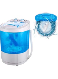 Shoe Washing Machine Small Household, Portable Lazy Washing Machine, 360° Cleaning, 10 Minutes Fast Cleaning, Safe Material Does Not Hurt Shoes Blue/White