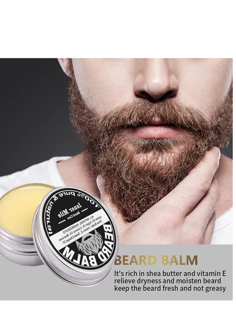 DMG TECH 10 in 1 Beard Growth Kit - Roller, Serum Oil , Balm and Comb, Stimulate Beard and Hair Growth - Gifts for Men Dad Him Boyfriend Husband Brother  - Image 2