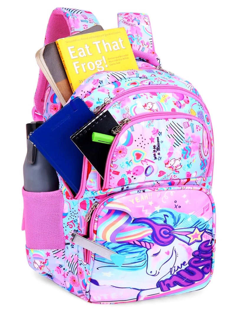 TRUE HUMAN TINY TEEN School Bag for Girls and boys, Lightweight Casual Backpack, Trendy for Girls,Boys, kids students - Image 2