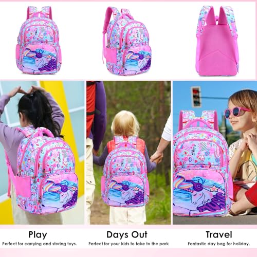 TRUE HUMAN TINY TEEN School Bag for Girls and boys, Lightweight Casual Backpack, Trendy for Girls,Boys, kids students - Image 3