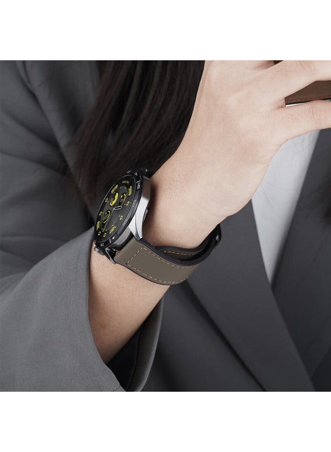 Watchbond Compatible With Huawei Gt5/gt4 Watch Straps, Gt3/gt2 Crazy Horse Pattern, Watch4pro Magnetic Buckle, Watch3 Folding Buckle, Smart Gt5 Pro, New Honor 46mm Wristband - Image 4