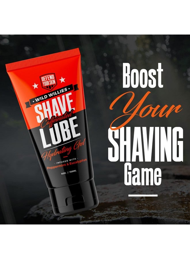 Wild Willies Hydrating Shaving Gel, Shave Lube By Wild Willies - Formulated With Caffeine, Calming Jojoba Oil & Cooling Eucalyptus Oil To Reduce Redness, Fight Nicks, Cuts, And Razor Burns - Image 1