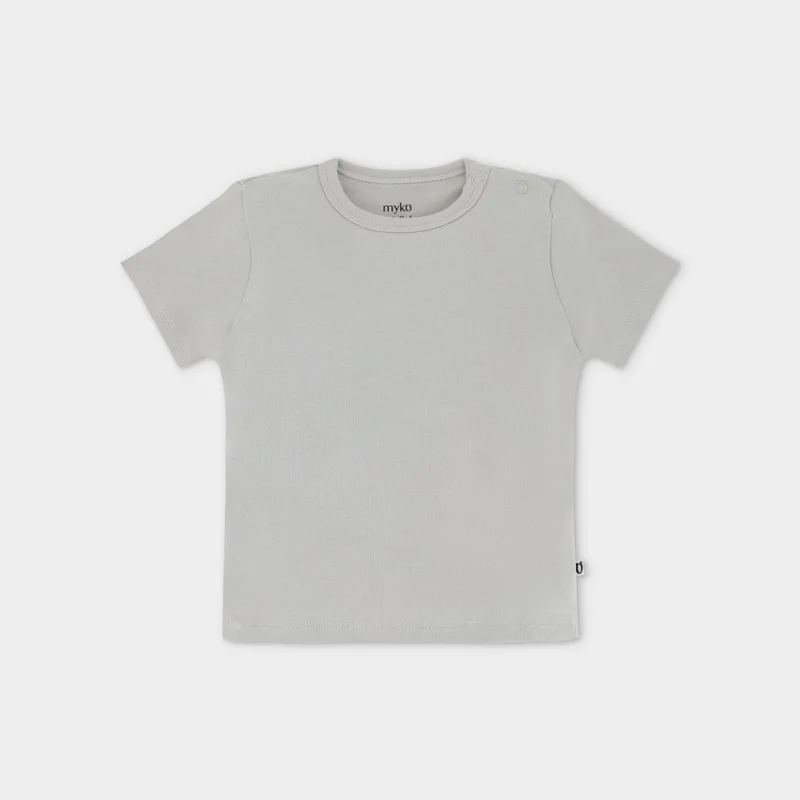  ميكو كيدز Solid Gray T-Shirt