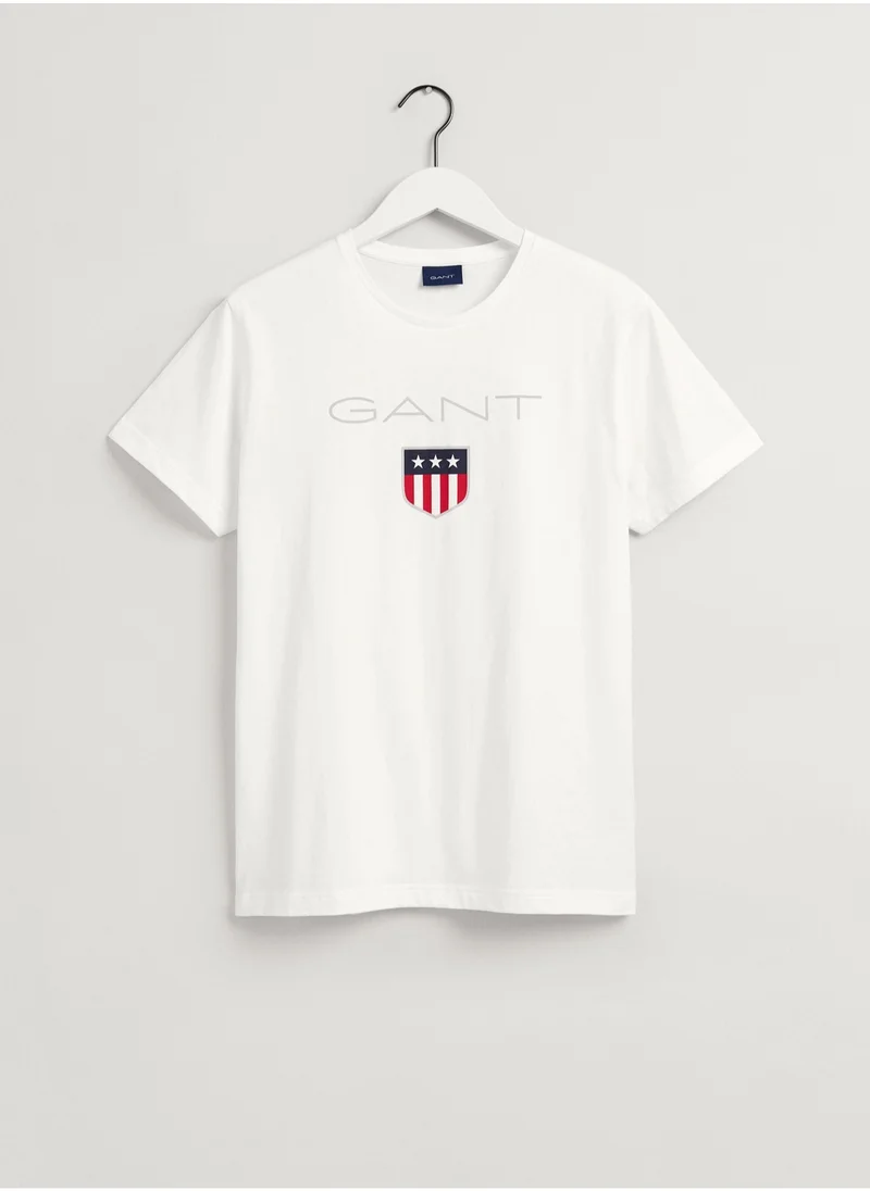 GANT Logo Crew Neck T-Shirt