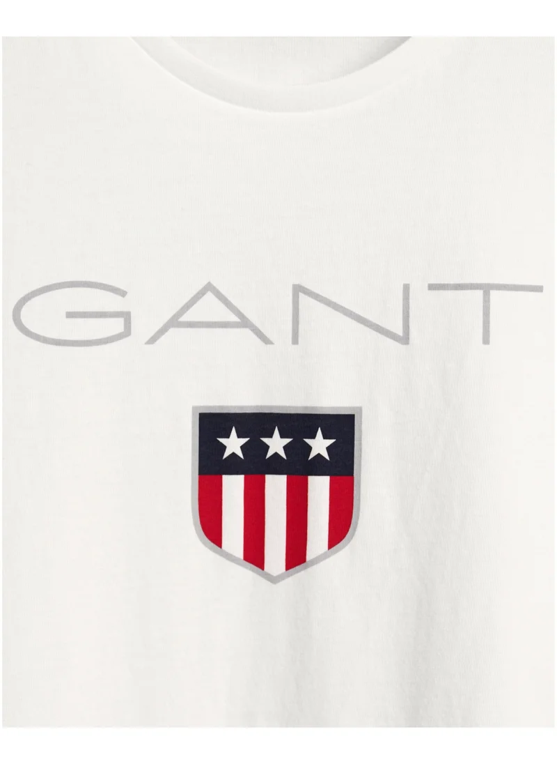 GANT Logo Crew Neck T-Shirt