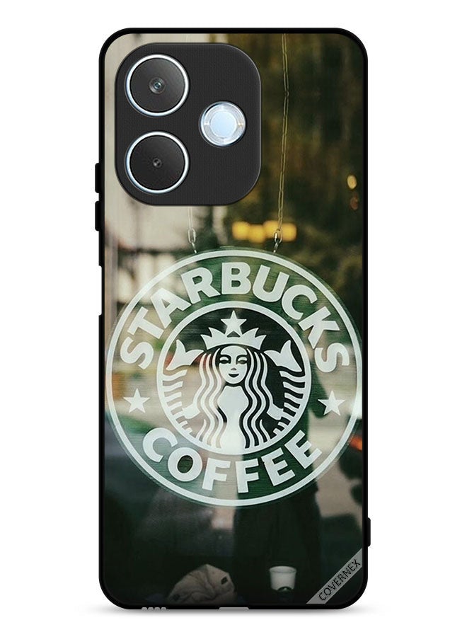 Covernex Oppo A5 Pro Protective Case Cover Starbucks Coffee Lover - Image 1