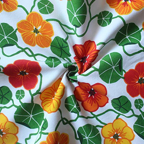 AIRWILL Cotton Floral Pattern 6 Seater Table Cloth Pack of 1 pc (Green) - Image 2