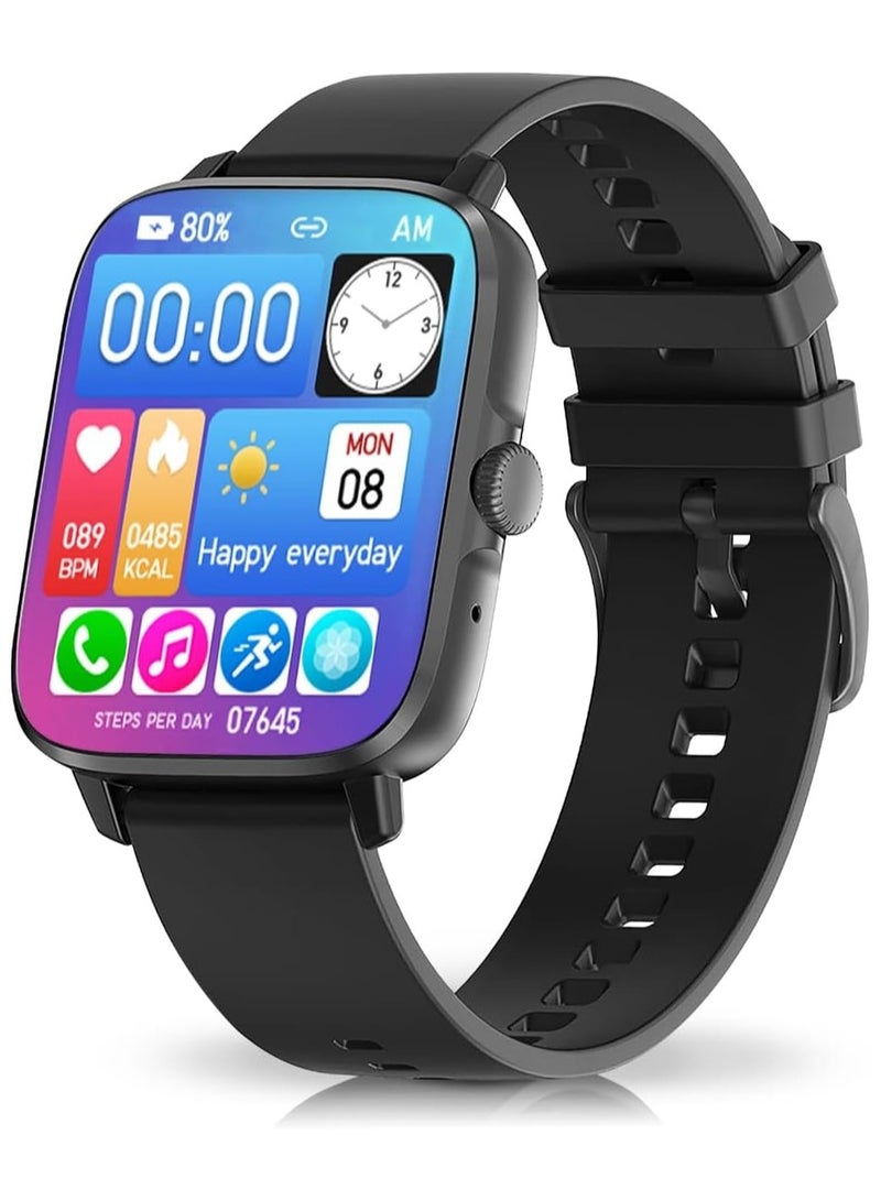 CAROSKI Smart Watch for Men - DT102 - Fitness Tracker Technology - Multiple sports modes - Dual Bluetooth 5.0 - Smart Watch to Monitor Blood Oxygen - Heart Rate - Smart Watch for Men - Image 1