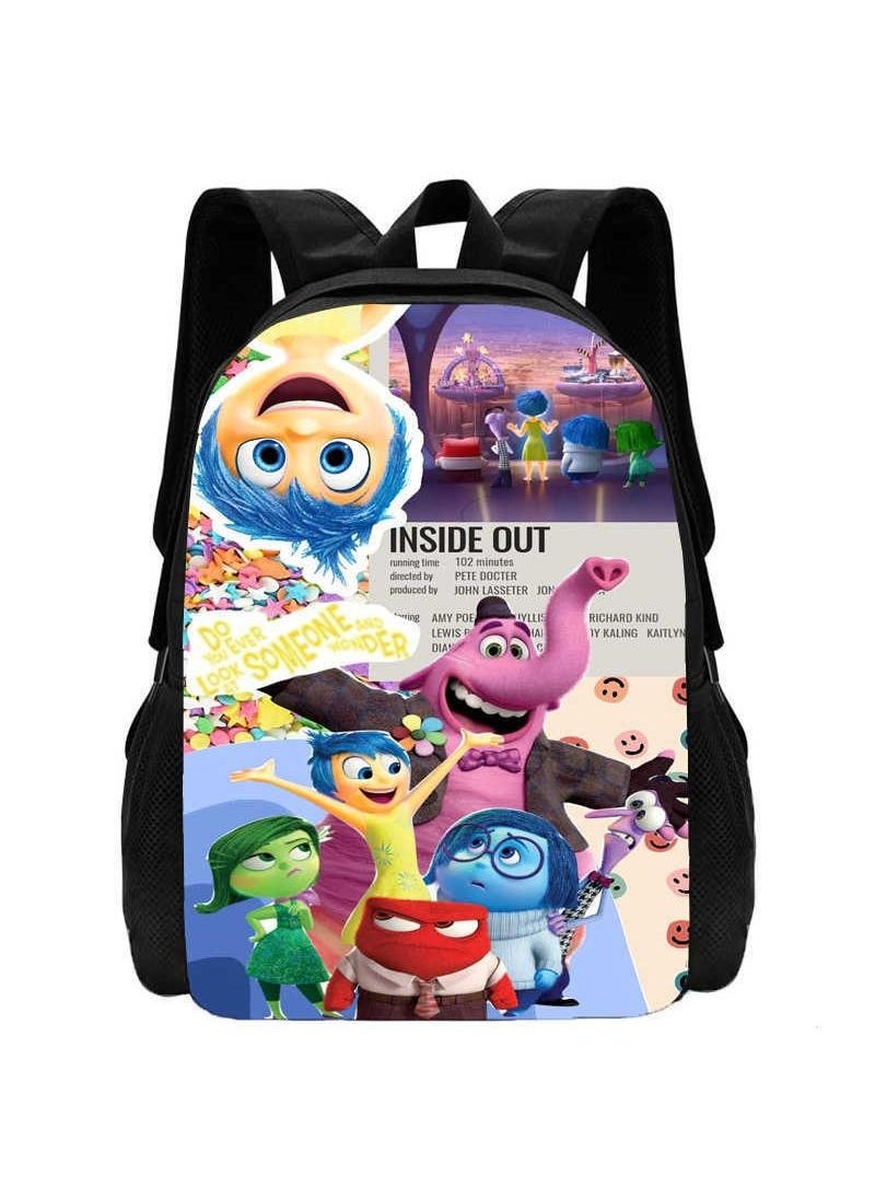 General - Inside Out 2 Backpacks Anime Kids backpack  Lightweight Backpacks  Students Casual Backpack - Image 1