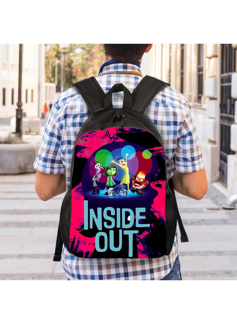 General - Inside Out 2 Backpacks Anime Kids backpack  Lightweight Backpacks  Students Casual Backpack - Image 1