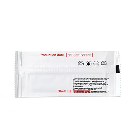 Hipruict Individual Hand Wipes, Wet Wipes Individually Wrapped 100 Pack, Clean Hands Quickly, Large Wet Naps Bulk for Homeless, Suitable for Restaurant, Wedding, Barbecue - Image 2