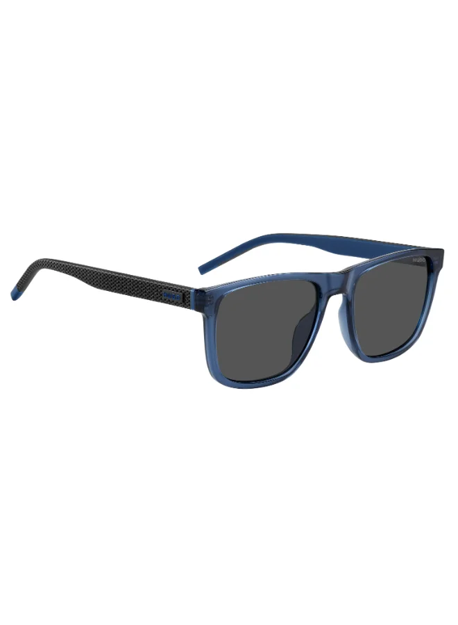 HUGO HUGO HG 1391/G/S Sunglasses Blue Rectangular