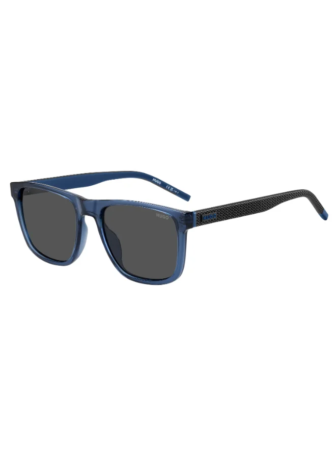 HUGO HUGO HG 1391/G/S Sunglasses Blue Rectangular