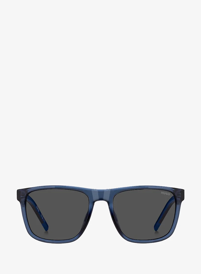 HUGO  HUGO HG 1391/G/S Sunglasses Blue Rectangular  | Best Price UAE