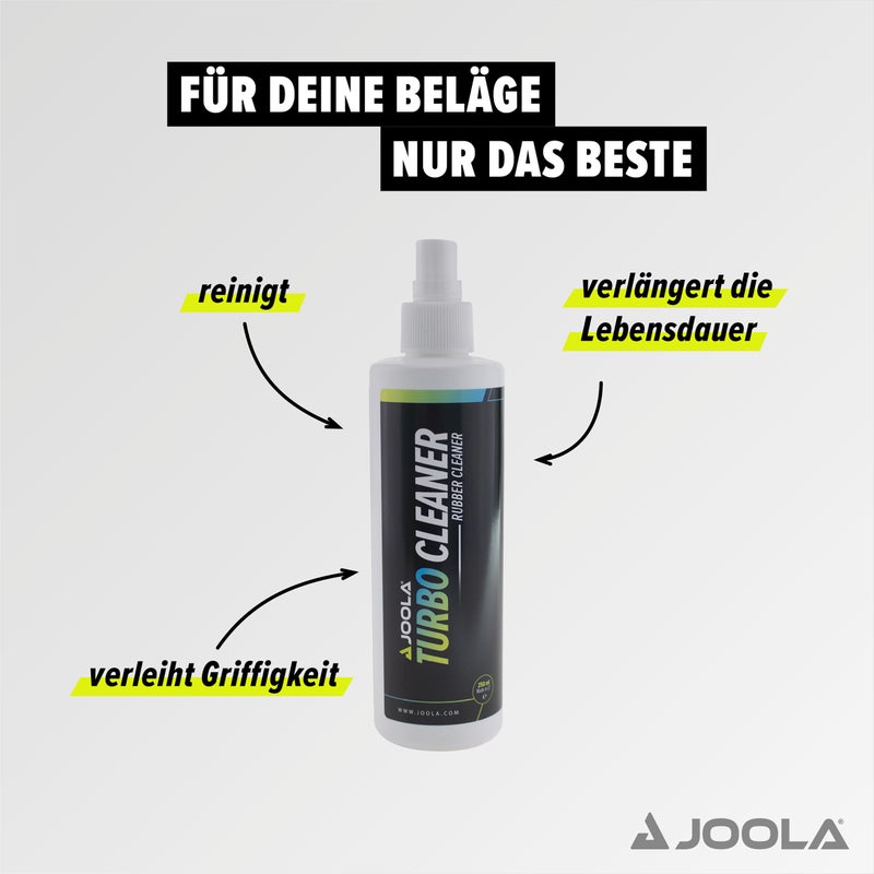 JOOLA Turbo Rubber Cleaner Spray 250 ml (1er Pack) - Image 2