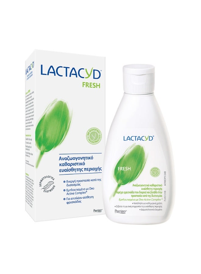 Lactacyd Fresh Menthol - Intimate Care, 200 ml - Image 1