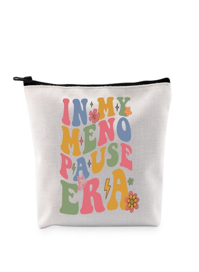 G2TUP Funny Menopause Gift My Menopause Era Makeup Bag Hormone Therapy Cosmetic Bag Hot Flashes Gift (Menopause Era MB) - Image 1