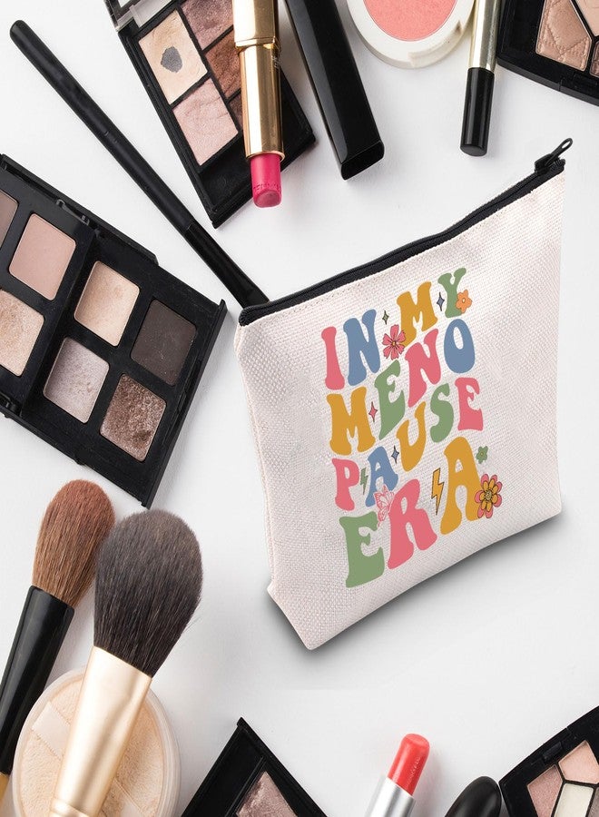 G2TUP Funny Menopause Gift My Menopause Era Makeup Bag Hormone Therapy Cosmetic Bag Hot Flashes Gift (Menopause Era MB) - Image 5