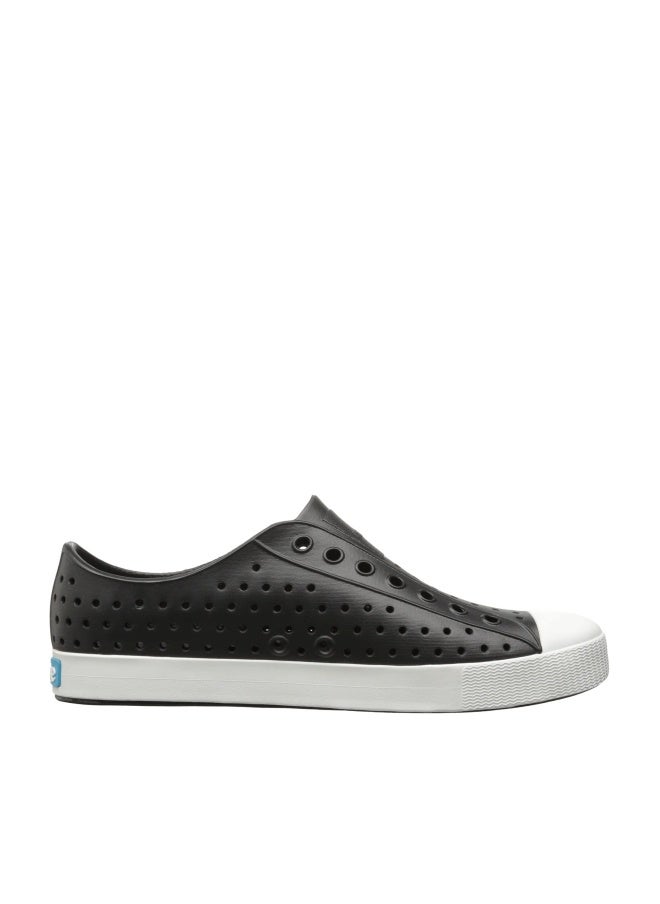 Native Shoes Unisex-Adult Jefferson Lightweight Fashion Sneaker, Jiffy Black/Shell White, 6 Men/8 Women - Image 1