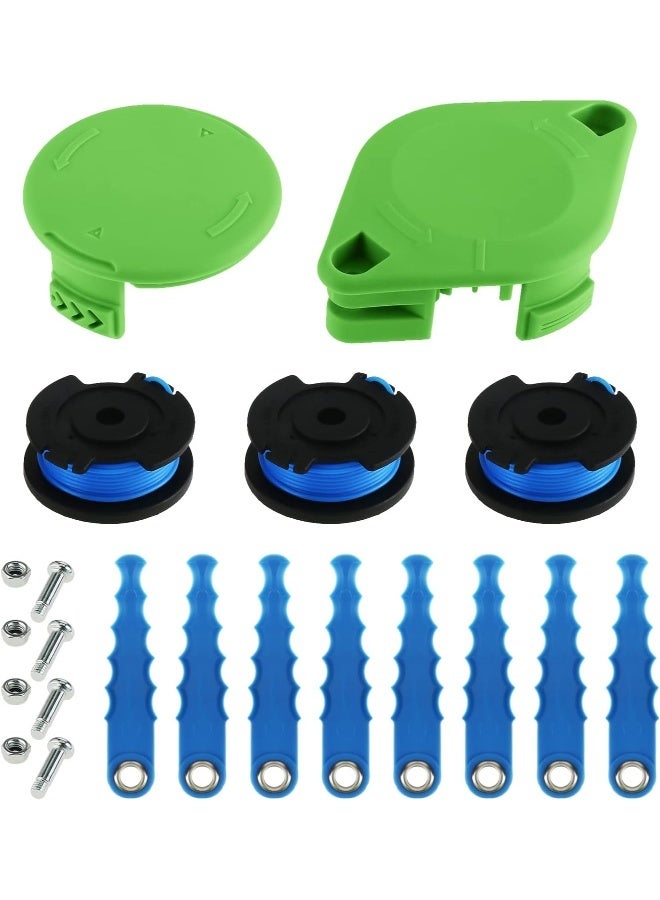 Yetaha 29092 29252 String Trimmer Blade Replacement Spool Compatible With Greenworks  - Image 1