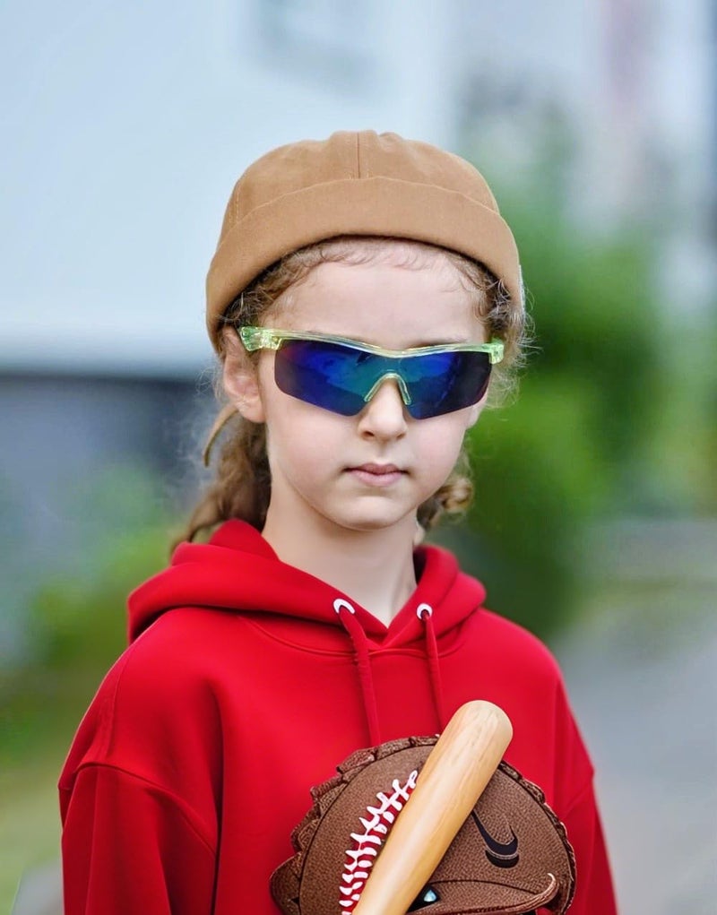 FEISEDY Kids Teens Baseball Polarized Sunglasses Sports TR90 Frame Boys Girls Cycling B2454 - Image 4